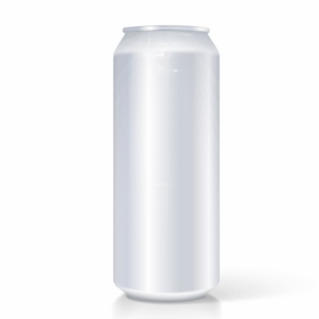 500ml ølboks sølv - Hel pall (5070 stk)