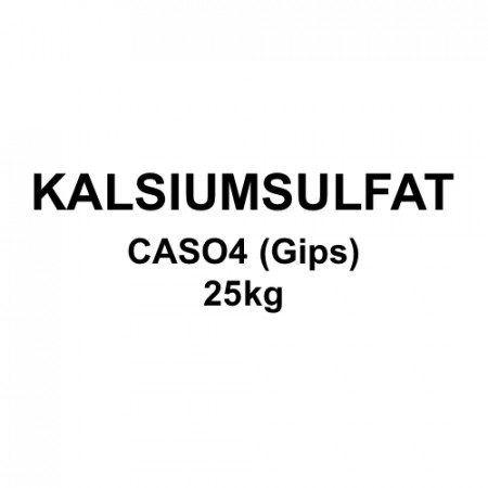 Kalsiumsulfat (gips) 25kg